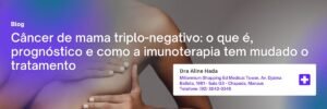 Cancer de mama triplo negativo